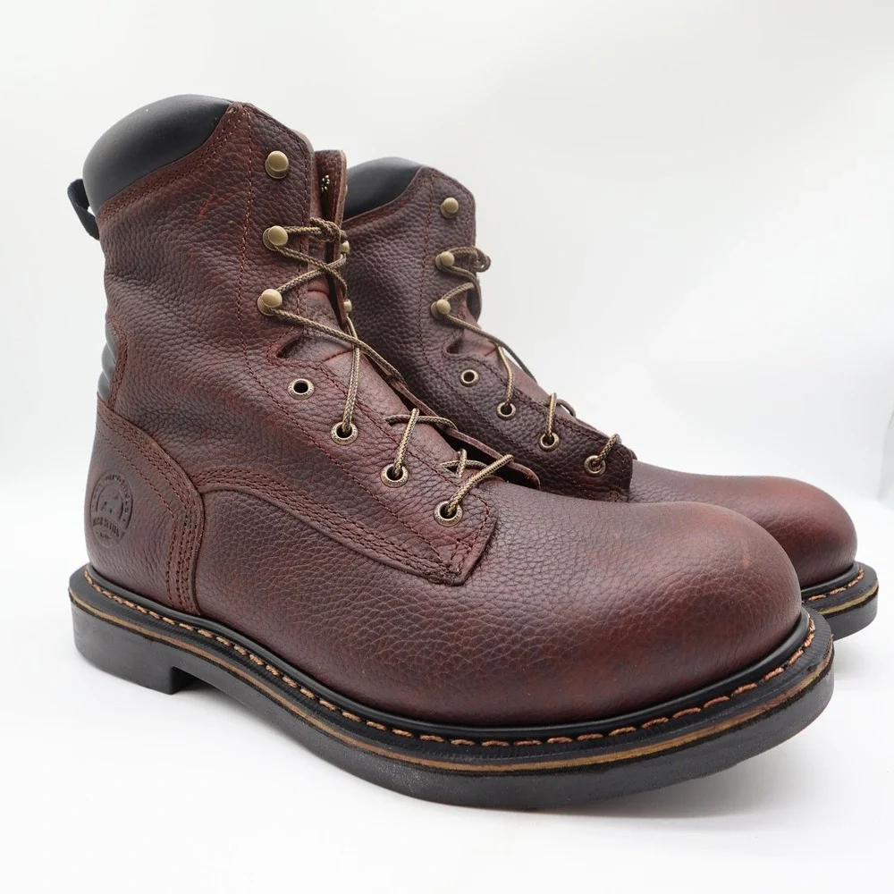 Irish Setter Work Boots Mens 12 D Farmington Leather Soft Toe 83803 NIB
